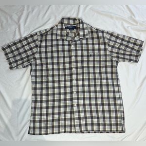 🛍️Vintage ‘90s Polo Ralph Lauren Button Up Short Sleeve - Large